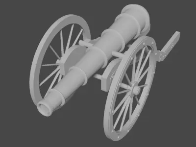 Ancient Artillery 3D model