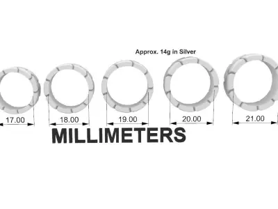 Braided Chain Ring 3D print model