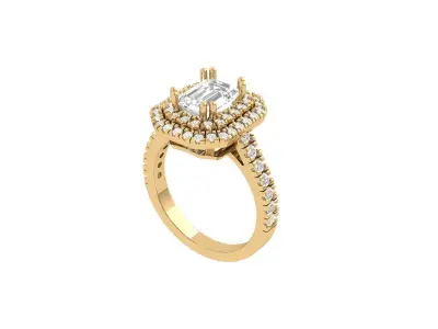 Wedding Ring  3D print model 274