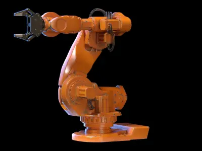 ABB IRB 7600 industrial Robot  purchase 3D model