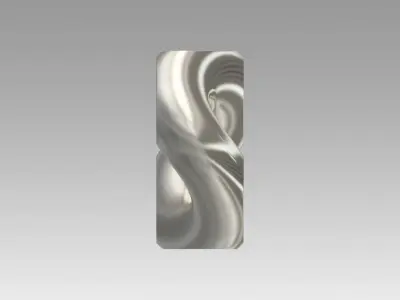 CUBAN chain 3D print model