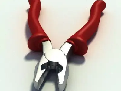 Pliers 3D model 9