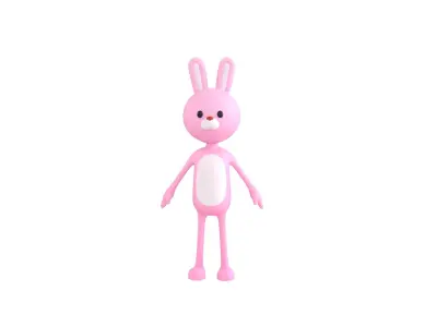 Mascot023 Bunny 3D model