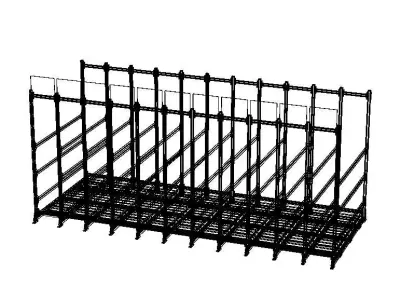 Roller Storage Station 3D model
