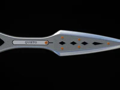 Quieto apex knife  3D model