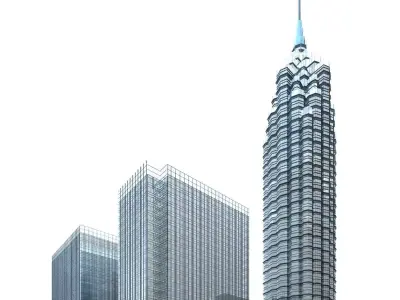 Commercial Building 3D model 65