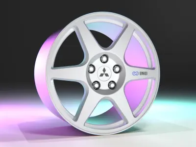 Enkei Evo 8 3D model