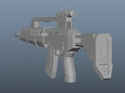 M4 Gun Free low-poly 3D model