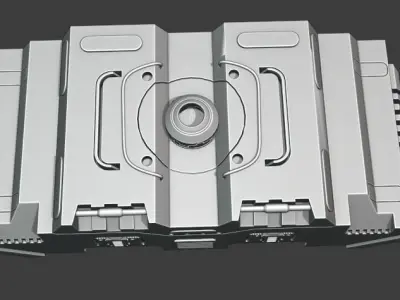 Sifi Crate Free 3D model