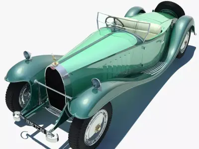 Bugatti Type 41 Royale Esders 3D Model 3D model