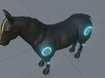 The Robot Horse 3D model