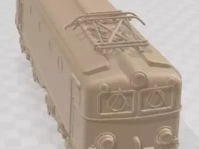 Locomotive - Alsthom 7600 Printable 3D print model