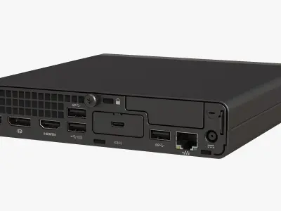 4 Mini PC Collection 3D model