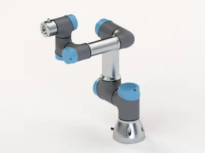 Photorealistic Universal Robots collaborative UR3 3D model