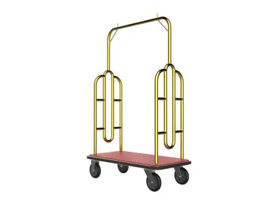 Hotel Trolley 07 3D model