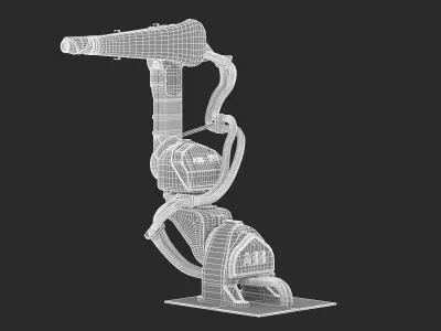ABB IRB 5500-27 Compact Paint Robot  3D model