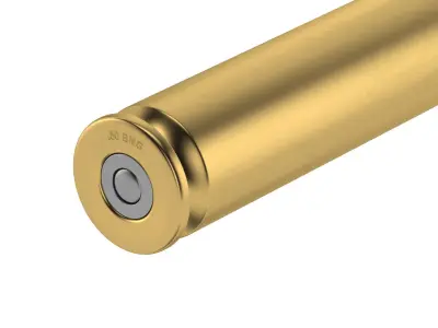 Bullet 50 BMG Low-poly 3D model