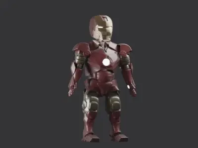 iron boy 3D model