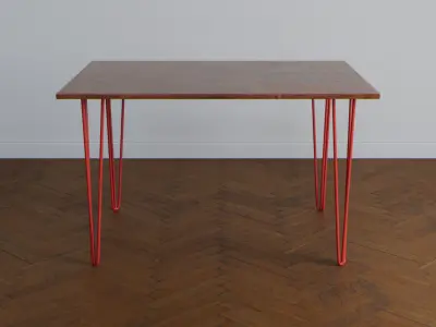 Hairpin Leg Table  3D model