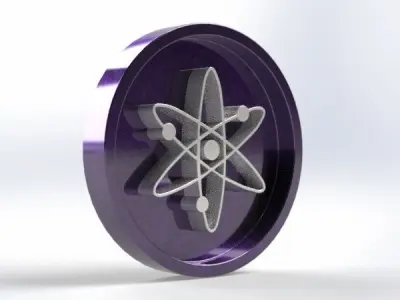 ATOM 3D Part STL and IGES 3D print model 3D print model