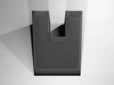 Skateboard Track - Launcher 3D model