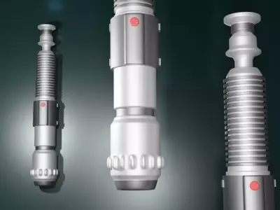 LaserSaber star wars light saber Free 3D model