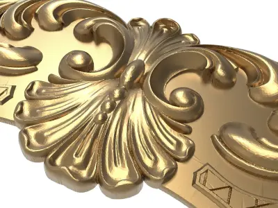 decorative pattern ready for 3D printing 3D model 69