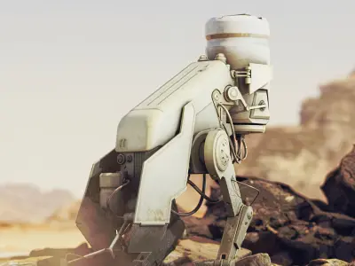 Star Wars Farming Droid Free 3D model