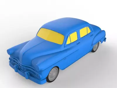 Dodge Coronet 1950 Classic Car 3D print model