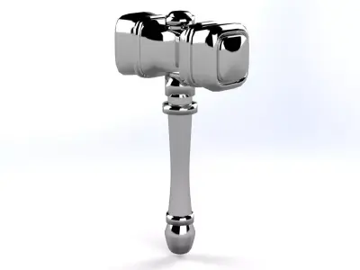 Classic hammer Free 3D model