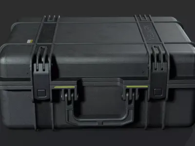 plastic case pelican Low-poly 3D model