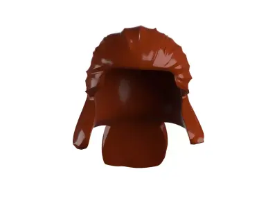 Custom3Dprint Minifigure Accessory - Minifigure Hair S2 - 111 3D print model