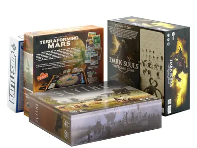 Board Games Pack 4 3D model