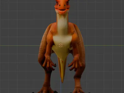 Velociraptor 3D Model 3D model