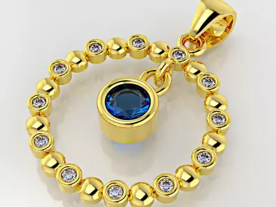 Ciro pendant 3D model