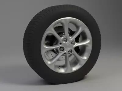 Wheel Rim  3D model get