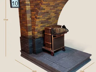 Harry Potter Book Stand 3D print model