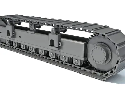Track kit V4 3D model