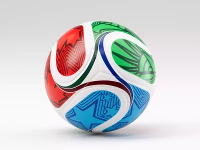 Adidas Trionda 2026 World Cup Soccer Football Training Ball 3D model