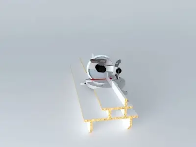 Miter Saw Support Free 3D model