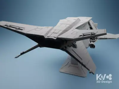 KV-Batman Flying Fox 3D print model