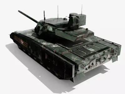 T-14 Armata Russian  3D model