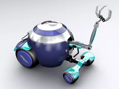Grappler Robot 3D model