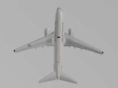 Boeing 737 AEWC  TAF 3D model
