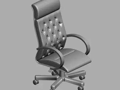office chair 100 3D model