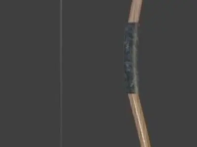 Mongol Bow 3D model