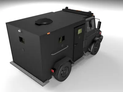 CIT Armored Transit Vehicle 3D model