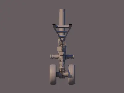 Landing gear - Chassi 3D model