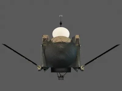 Osiris Rex Low-poly 3D model