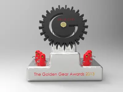The Golden Gear Awards 2013 Free 3D model